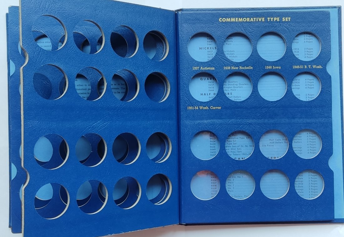  Commemorative Type Set Album – U.S. Half Dollars & Special Issues   