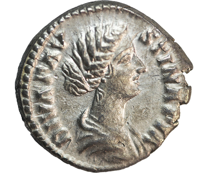  Faustina II. 147-175 AD,AR Denarius ,3,04 g.,   