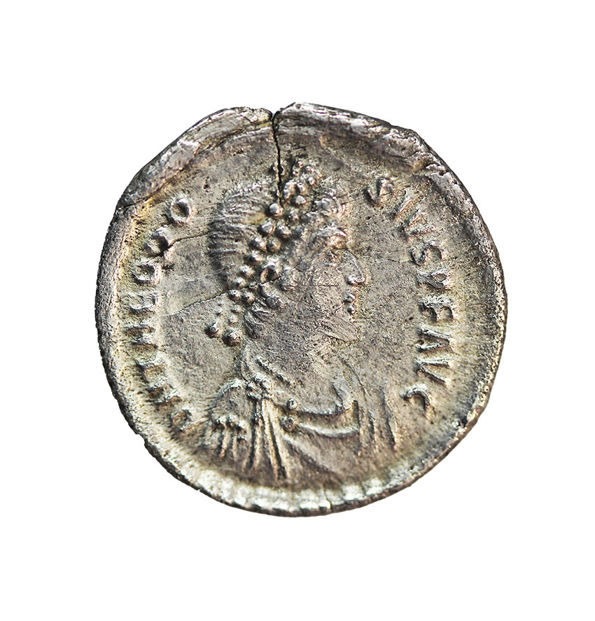  Theodosius I. 383-388 AD,Constantiniple ,AR Siliqua ,1,79 g.,   