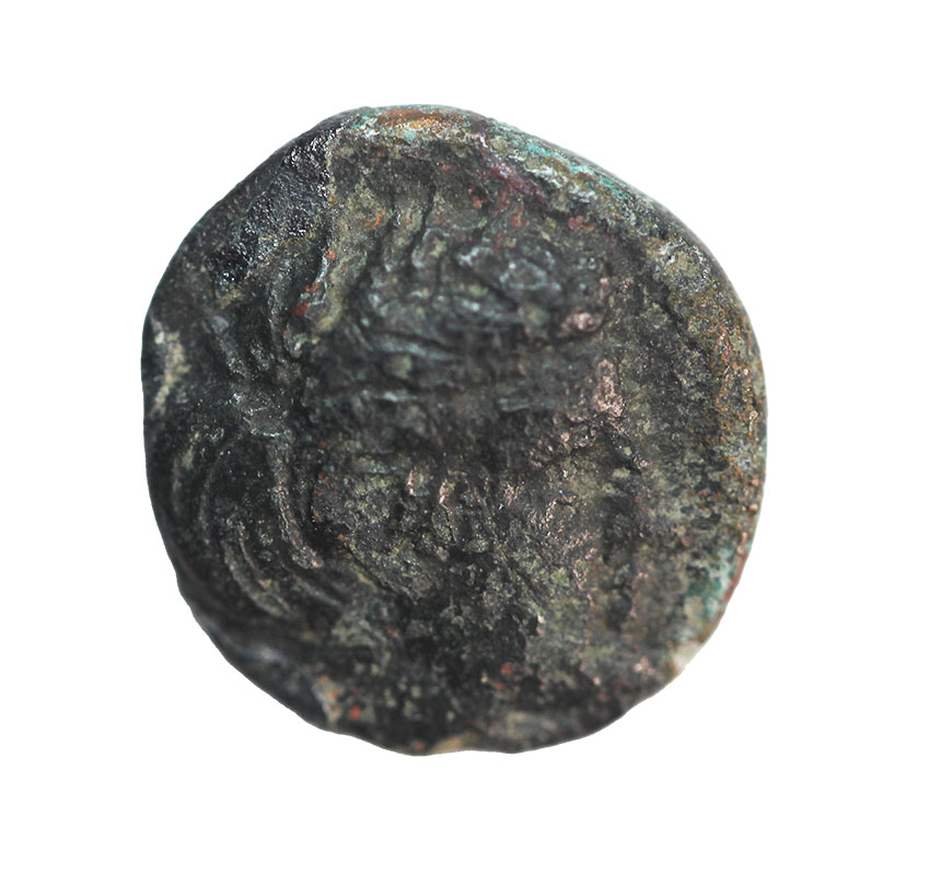  Apollonia Pontika,Thrace , 350-300 BC ,AE 10 mm, 0,79 g   