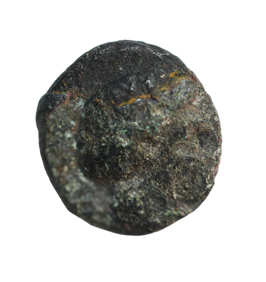  Apollonia Pontika,Thrace , 350-300 BC ,AE 10 mm, 1,12 g   