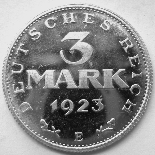  3 Mark 1923 E, J 303   