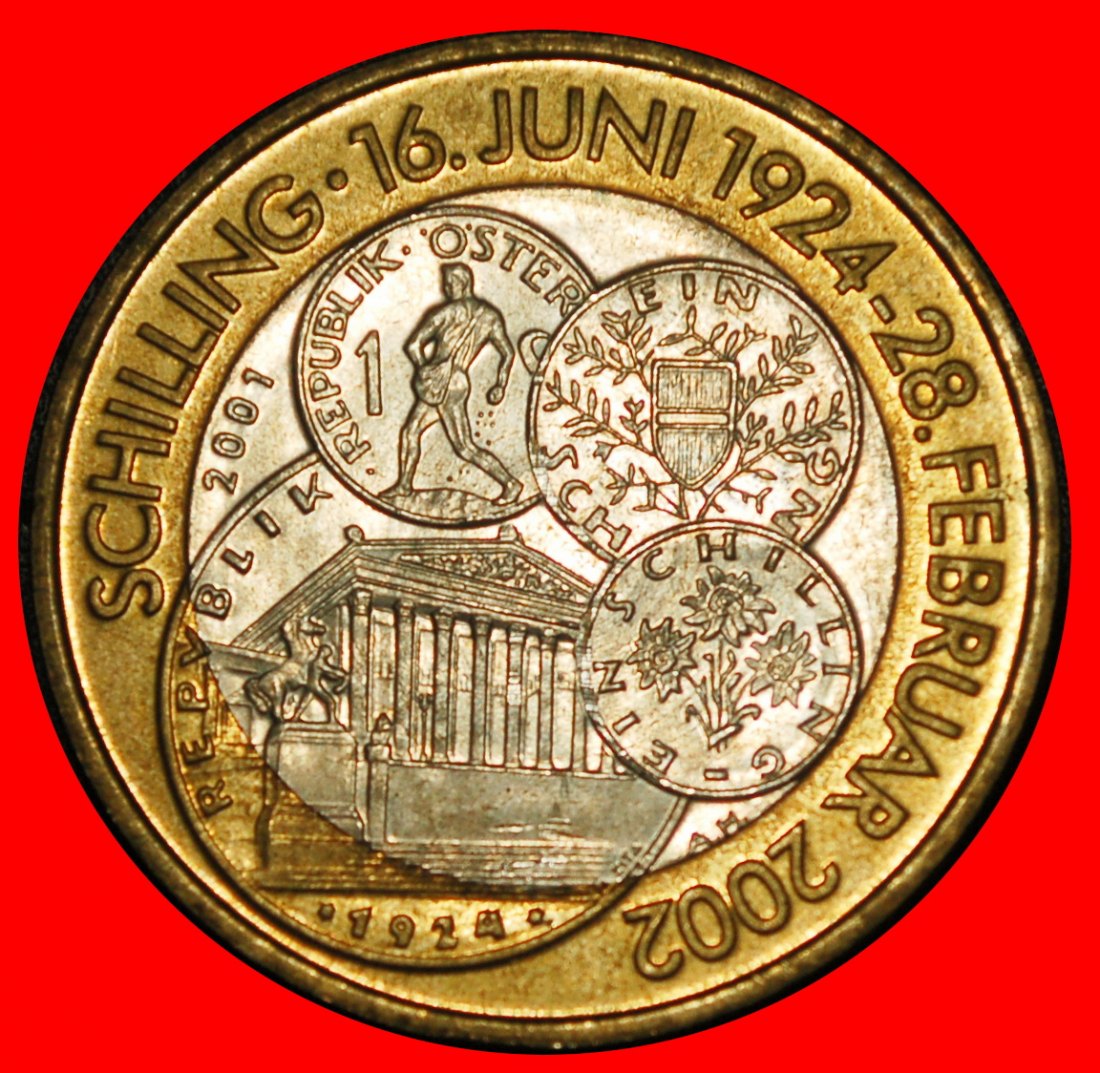  Ⰿ FORTUNE TELLER 1924 2002: AUSTRIA ★ 50 SHILLINGS 2001 UNC!  ★LOW START★NO RESERVE!   