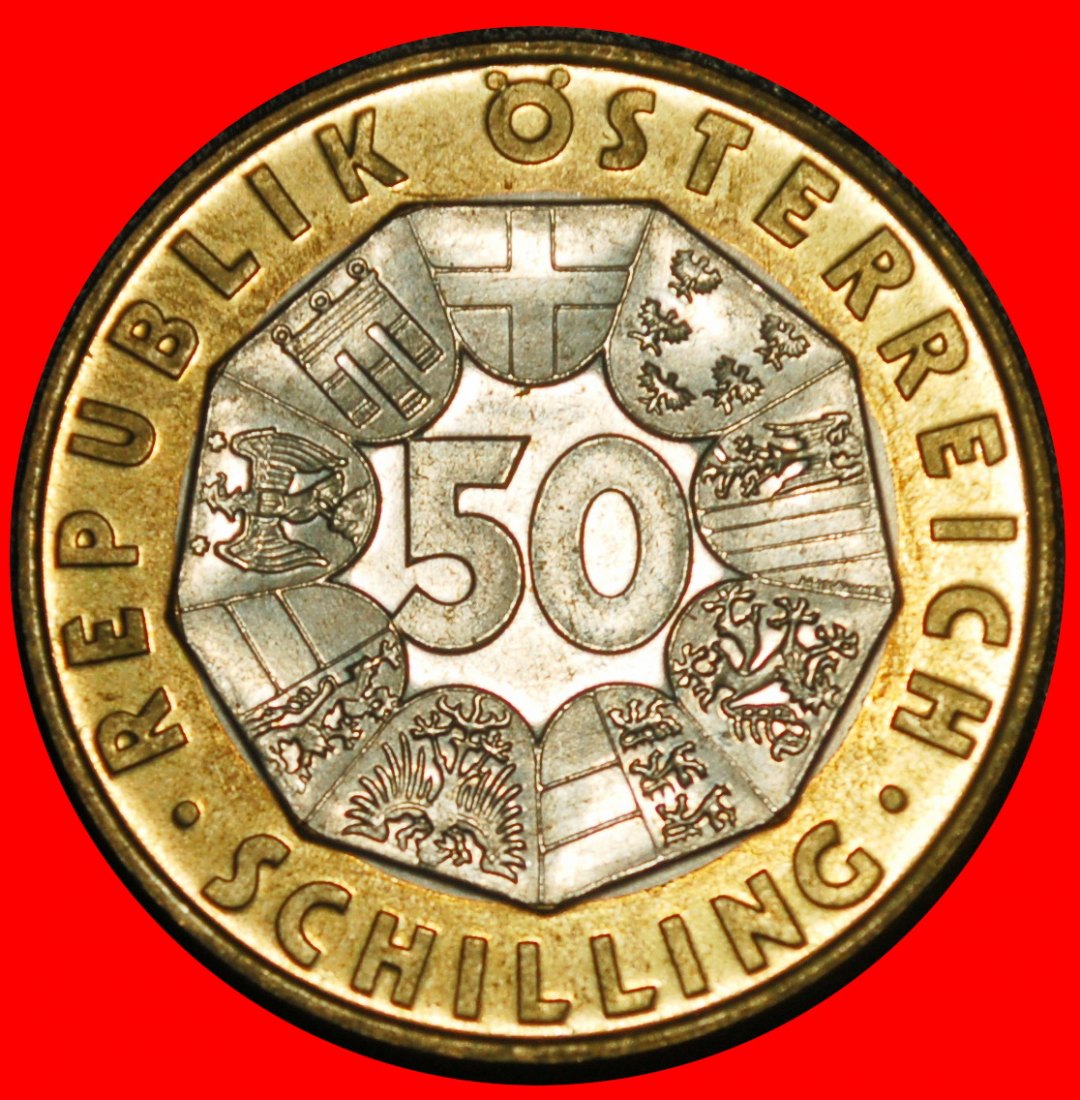  Ⰿ FORTUNE TELLER 1924 2002: AUSTRIA ★ 50 SHILLINGS 2001 UNC!  ★LOW START★NO RESERVE!   