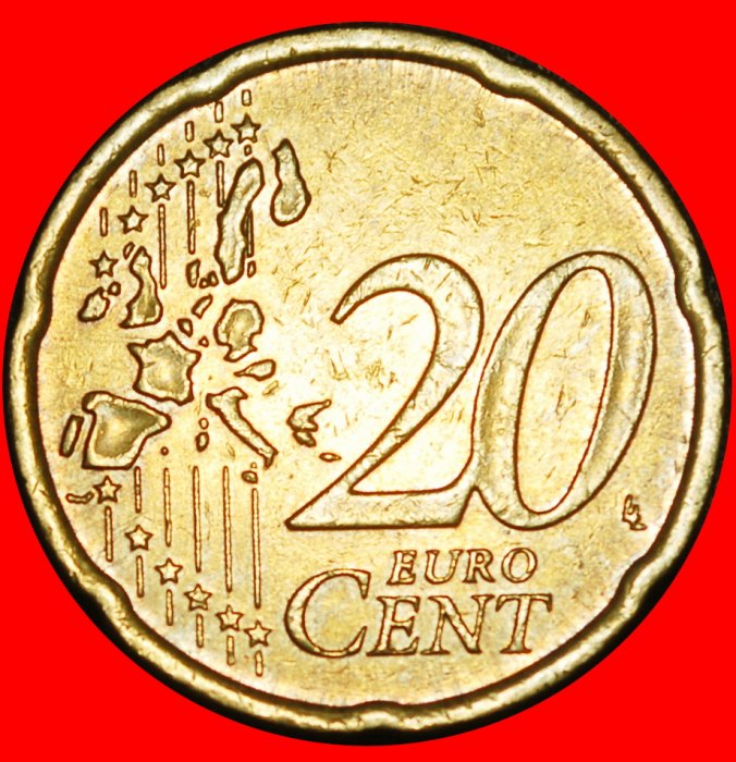  Ⰿ NORDIC GOLD (2002-2025): IRELAND ★ 20 EURO CENTS 2003 CELTIC HARP!★LOW START★NO RESERVE!   