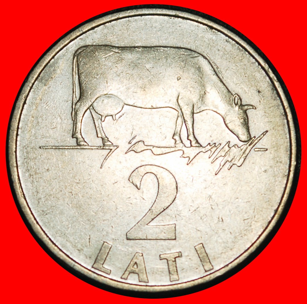  Ⰿ DEUTSCHLAND: lettland (früher die UdSSR, russland) ★ 2 lat 1992 KUH!★OHNE VORBEHALT!   