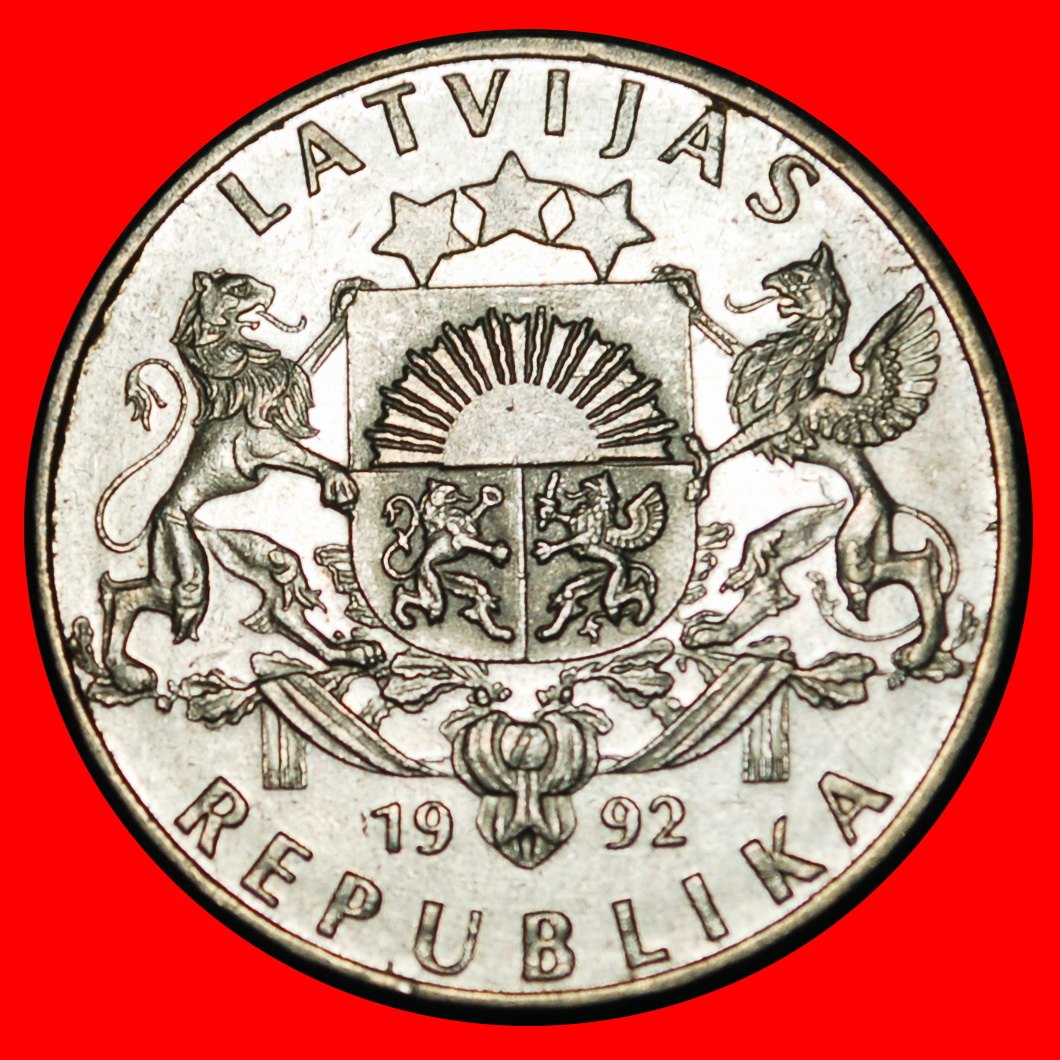  Ⰿ DEUTSCHLAND: lettland (früher die UdSSR, russland) ★ 2 lat 1992 KUH!★OHNE VORBEHALT!   