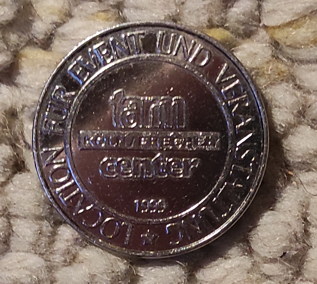  Münze Tarm Center 1999 Location für Veranstaltungen Köln/Frechen   