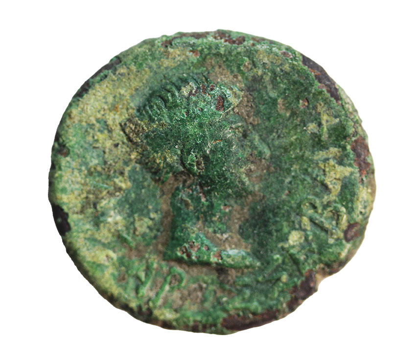  Augustus and Rhoemetalkes 11 BC-12AD,AE 19 mm, 4,38 g ,   