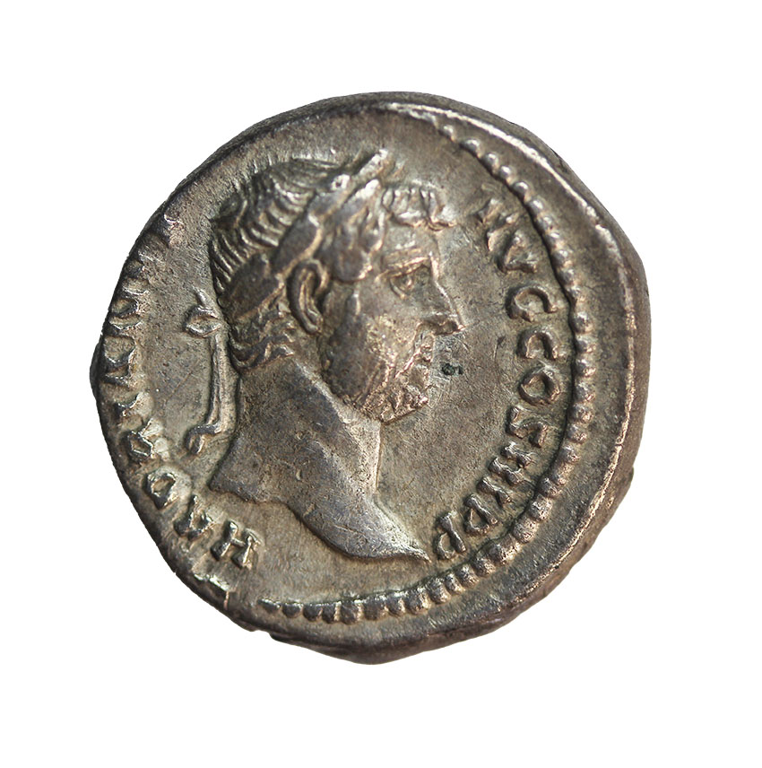  Hadrian 117-138 AD, ,AR Denarius ,3,21 g.   