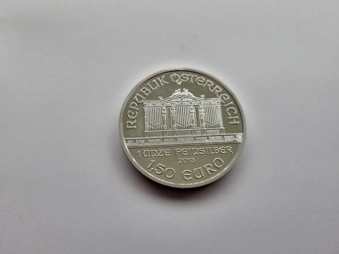  Philharmoniker 2013 1,50 Euro 1 Oz Macke Silbermünzen Österreich Spittalgold9800 (1248   