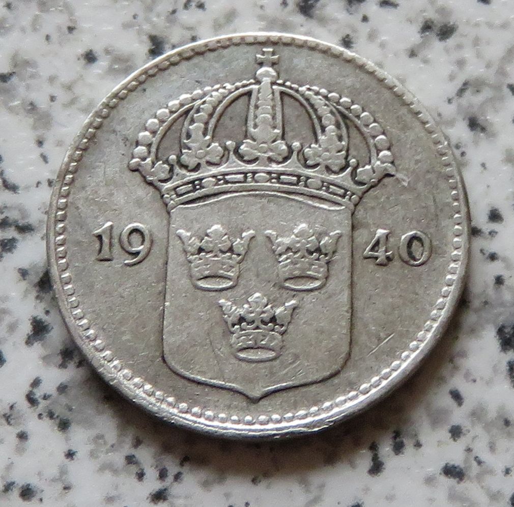  Schweden 10 Öre 1940   
