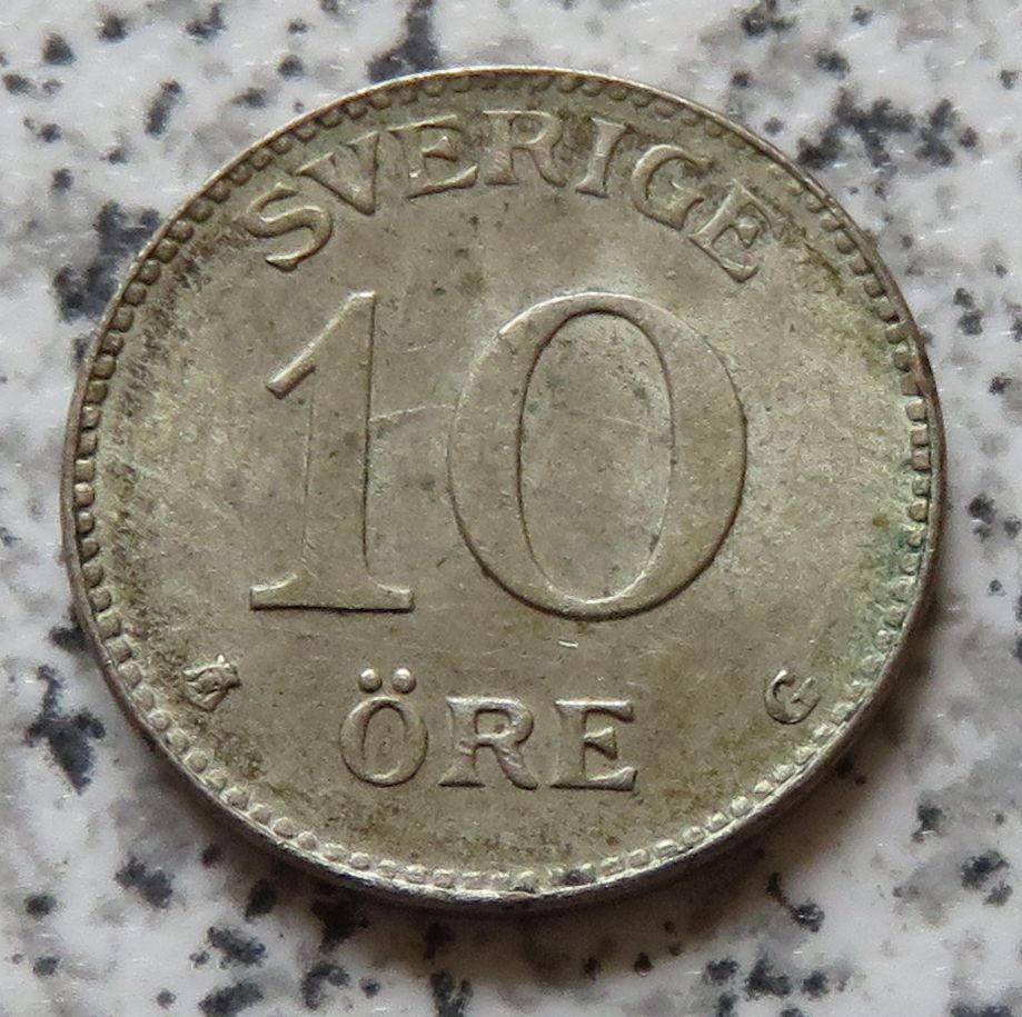  Schweden 10 Öre 1937   