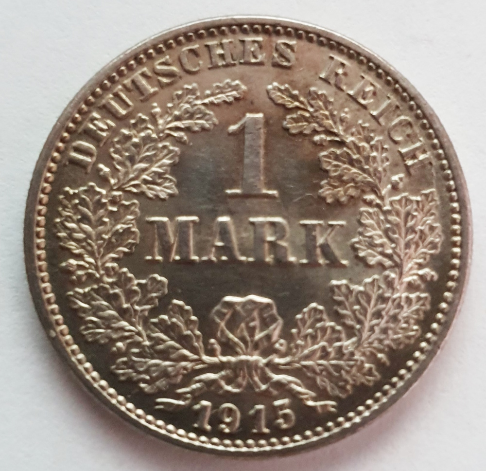  1 Mark 1915 G Kaiserreich vz/Stgl. #3   