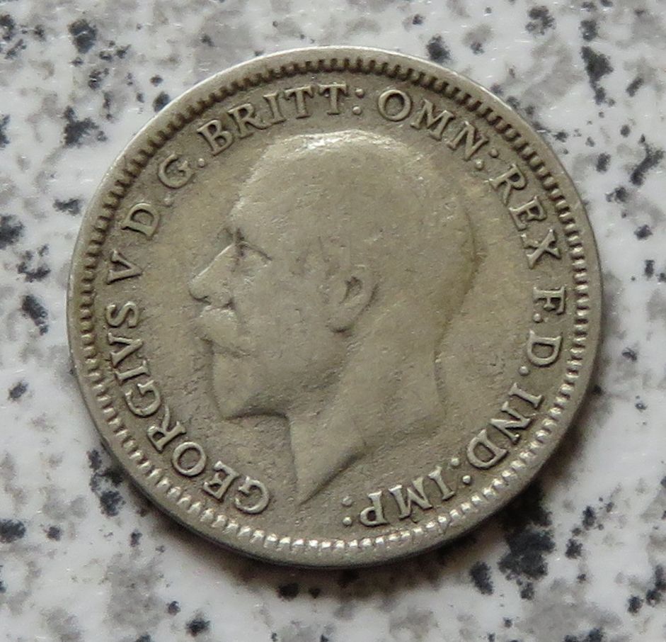  Großbritannien 3 Pence 1932   