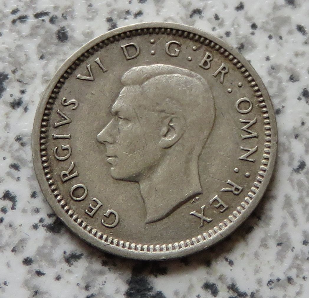  Großbritannien 3 Pence 1943   