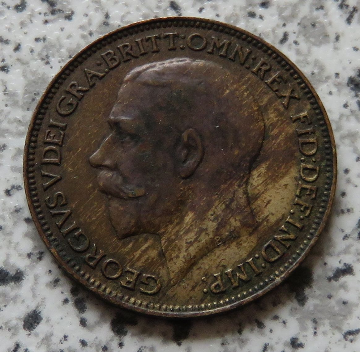  Großbritannien 1 Farthing 1922   