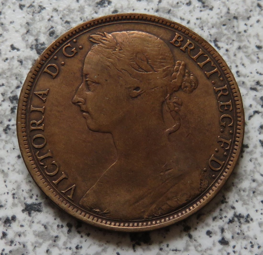 Großbritannien 1 Penny 1889   