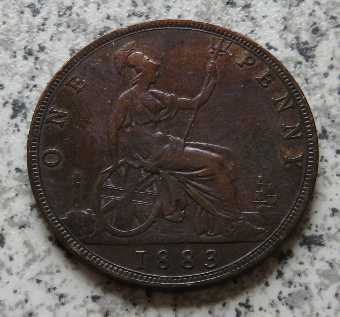  Großbritannien 1 Penny 1883   