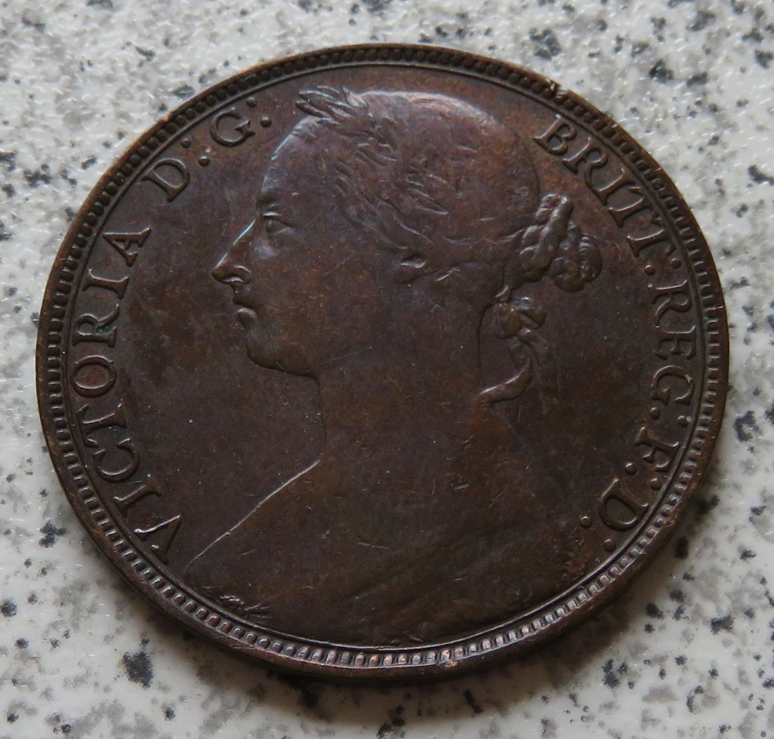  Großbritannien 1 Penny 1883   