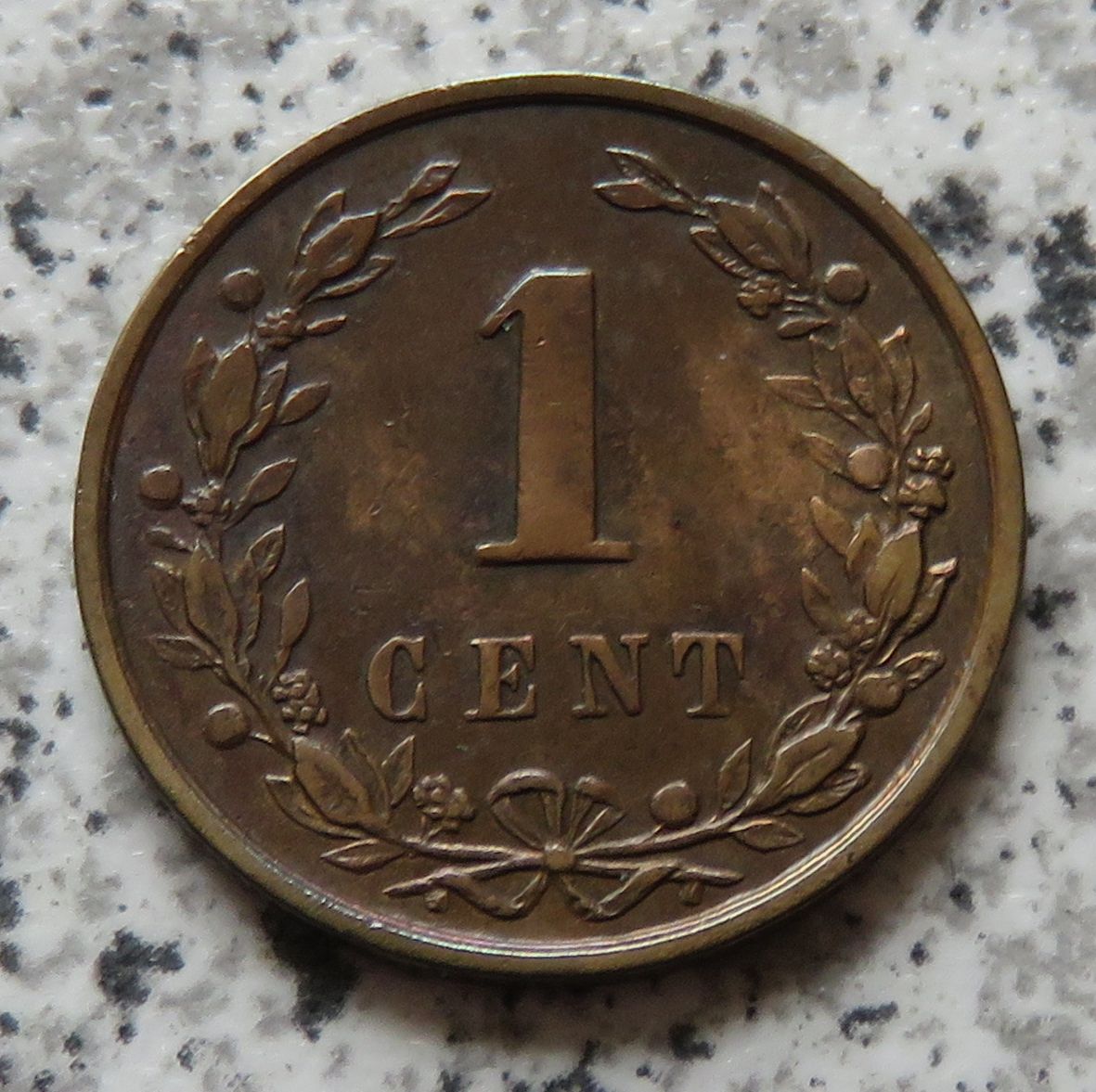  Niederlande 1 Cent 1896   