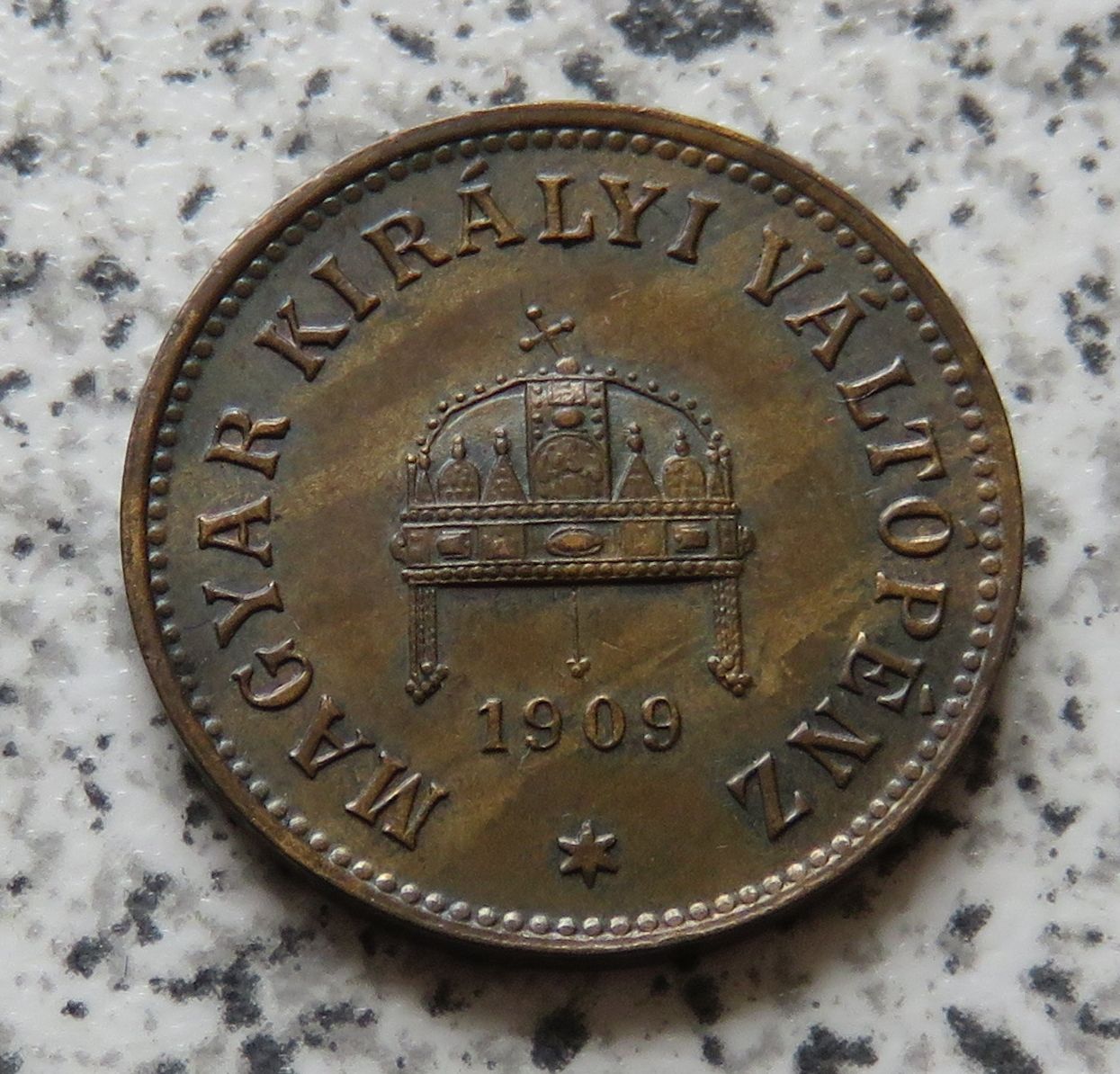  Ungarn 2 Filler 1909   