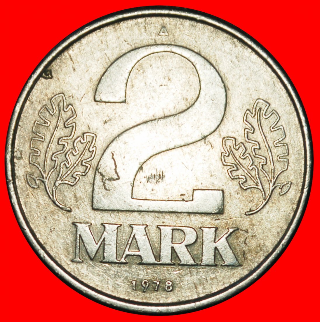  Ⰿ HAMMER AND COMPASS (1972-1990): GERMANY ★ 2 MARKS 1978A! ★LOW START ★ NO RESERVE!   