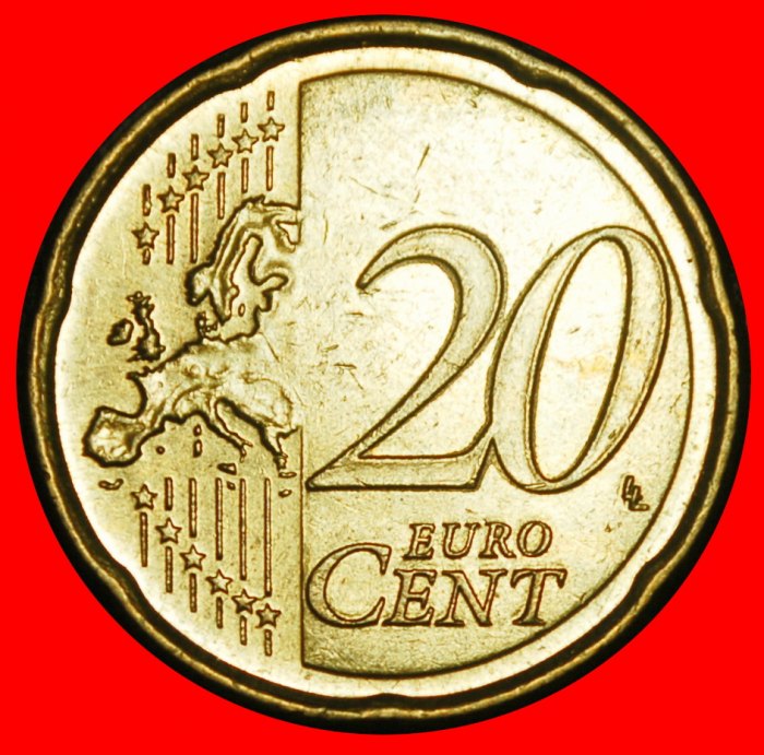  Ⰿ FINNLAND(2007-2024): YUGOSLAVIA SLOWENIEN★ 20 EUROCENT 2007 NORDISCHES GOLD! PFERD★OHNE VORBEHALT!   