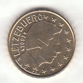  10 Cent Luxemburg 2003 (F287)prägefrisch  b.   