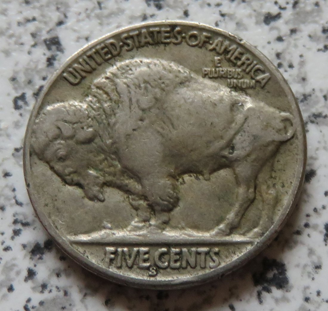  USA 5 Cents 1936 S   