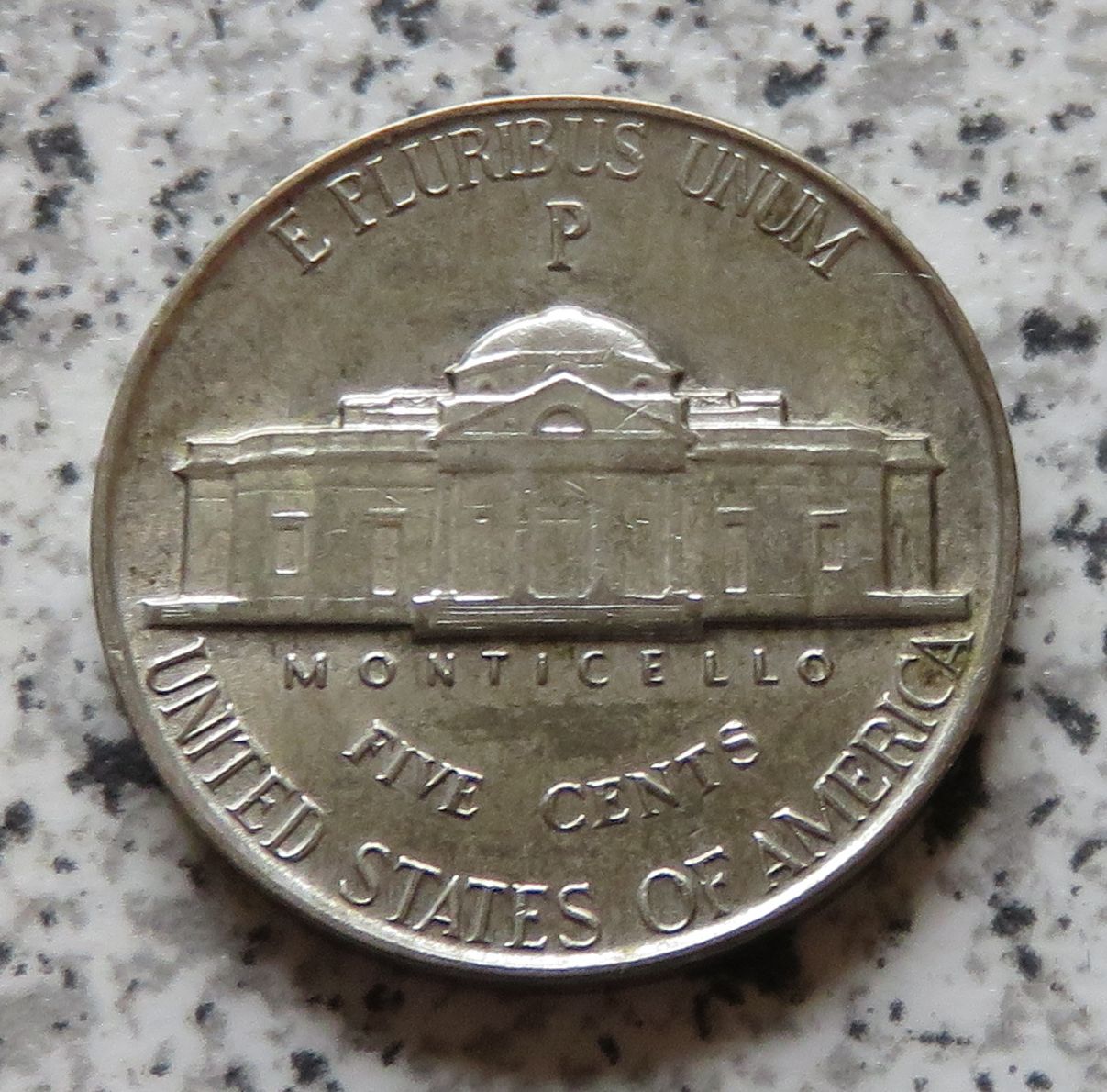  USA 5 Cents 1944 P, Silber   