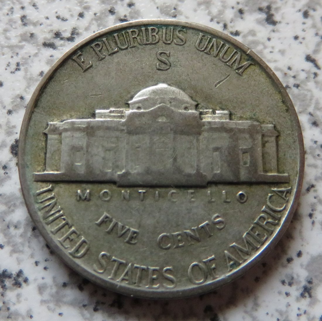  USA 5 Cents 1944 S, Silber   