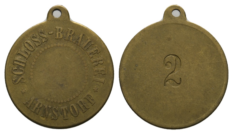  Bayern, Arnstorf Schloss-Bbrauerei, 2; Menzel 704.?   