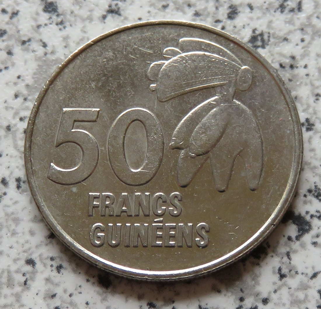  Guinea 50 Francs 1994   