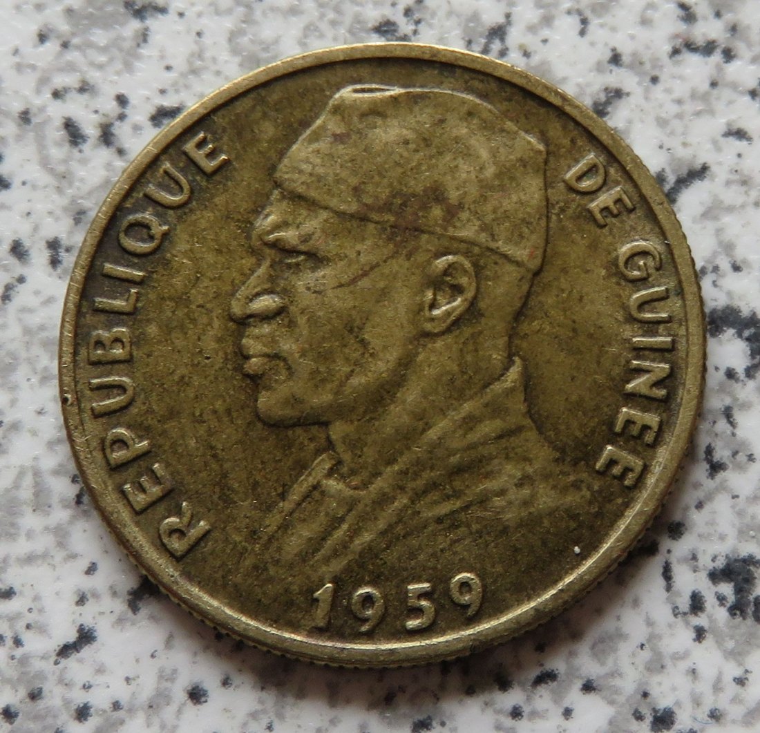  Guinea 10 Francs 1959   
