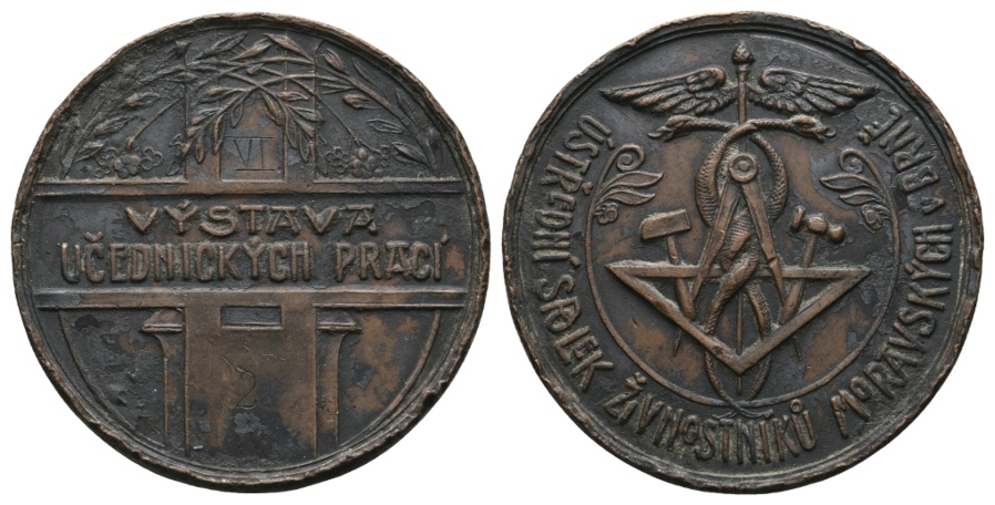  Bronzemedaille o.J., Tschechien; 24,19 g; Ø 41 mm   