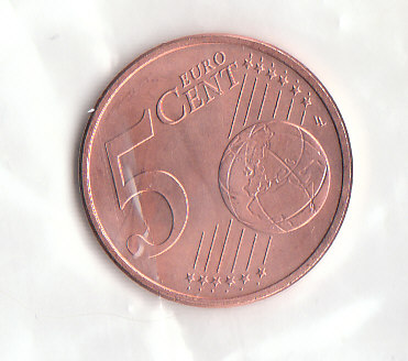 5 Cent Deutschland 2007 G (F293) b.   