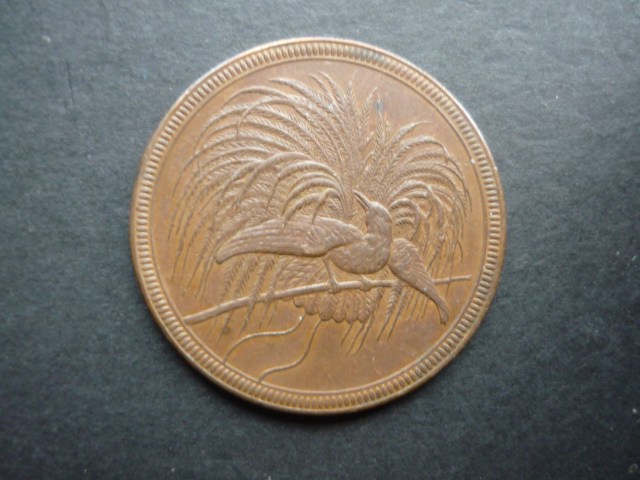  DEUTSCH Neuguinea 10 PFENNIG 1894 SELTEN!   