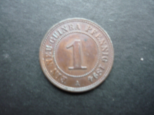  DEUTSCH Neuguinea 1 PFENNIG 1894 SELTEN!   