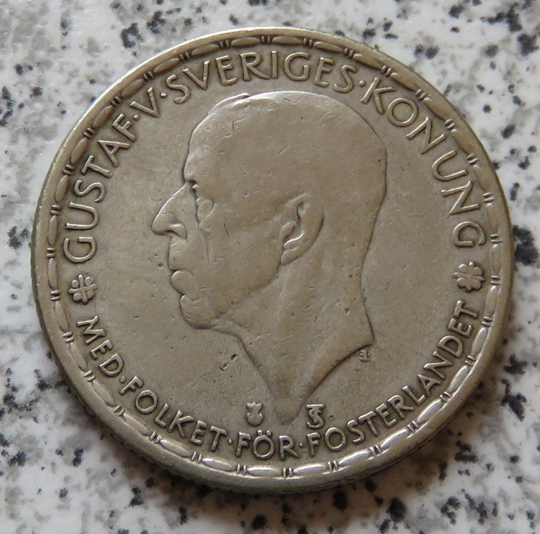  Schweden 1 Krona 1947   