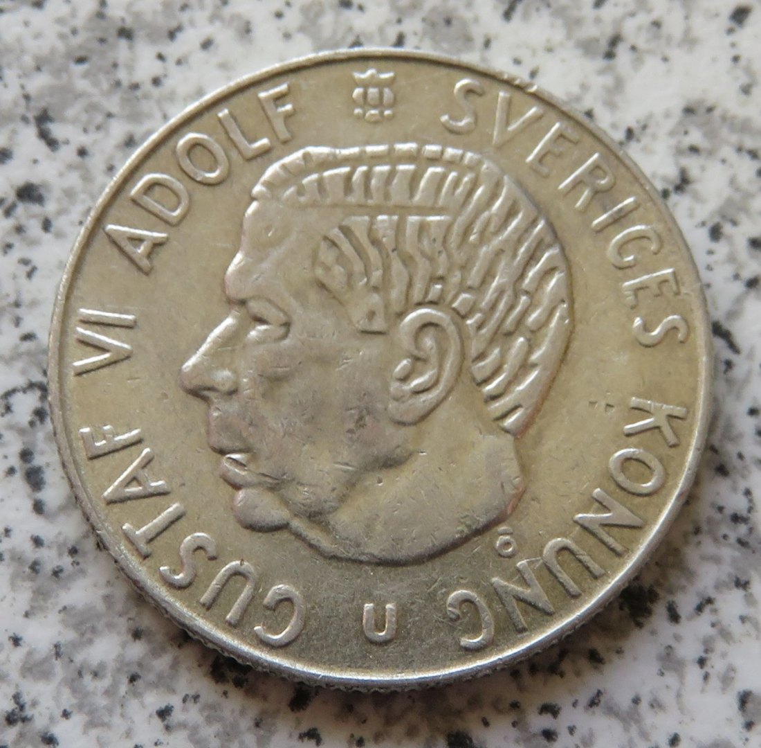  Schweden 1 Krona 1963   