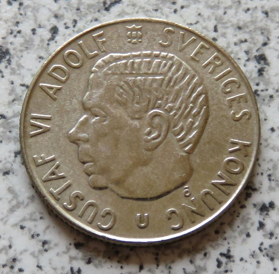  Schweden 1 Krona 1966   