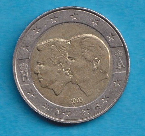  Belgien 2 Euro 2005 Wirtschaftsunion mit Luxemburg   