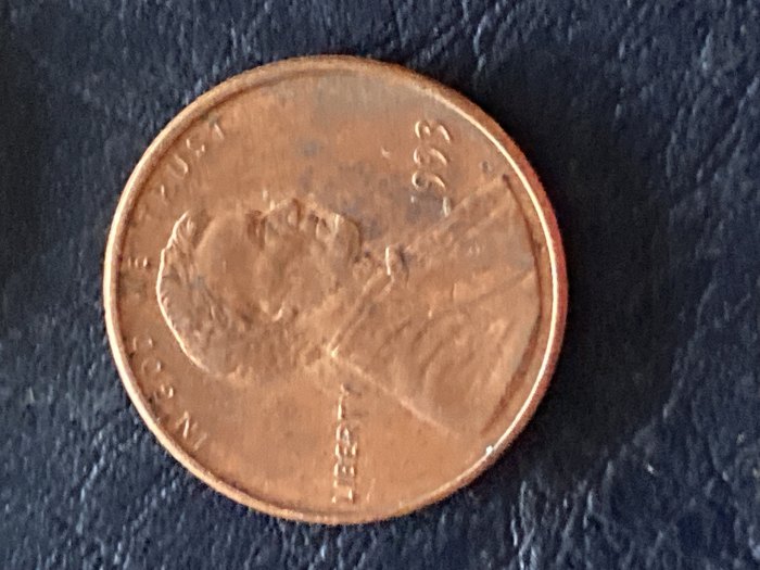  Münze Münzen Umlaufmünze USA 1 Cent 1993 ohne Münzzeichen   