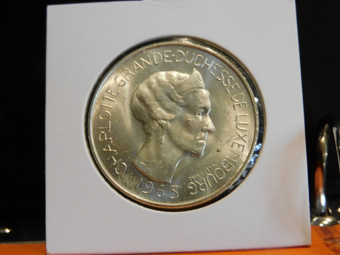  LUXEMBURG 100 FRANCS 1963.GRADE-PLEASE SEE PHOTOS.   