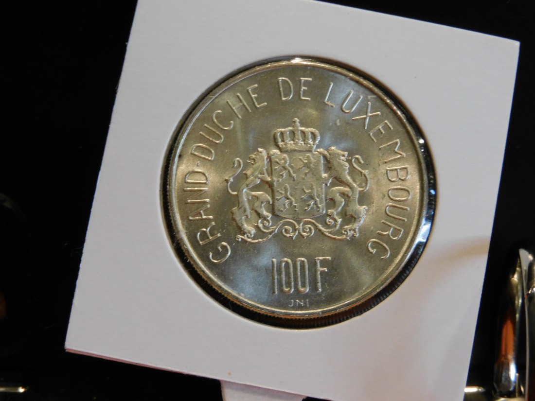  LUXEMBURG 100 FRANCS 1963.GRADE-PLEASE SEE PHOTOS.   
