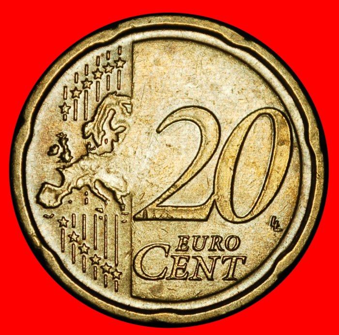  Ⰿ NORDIC GOLD 2007-2026:GERMANY★20 EURO CENTS 2011G BADEN-WUERTTEMBERG★DIE B★LOW START ★ NO RESERVE!   