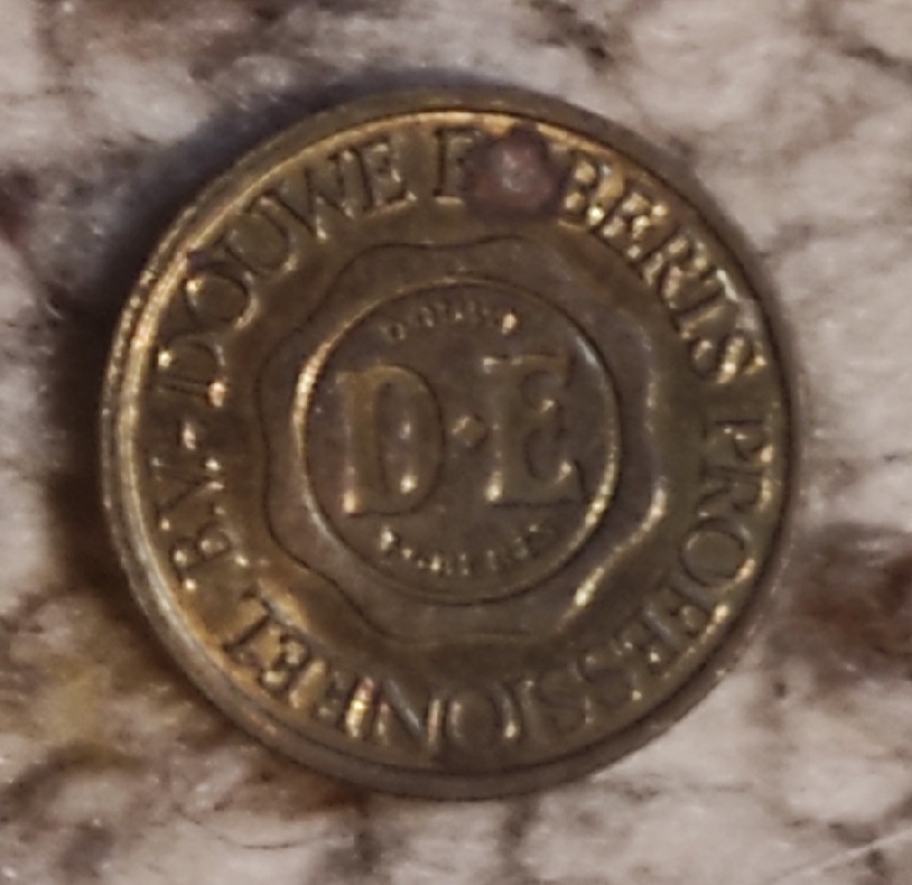  Netherlands Kaffee Machine Token Douwe Egberts Professioneel BV   