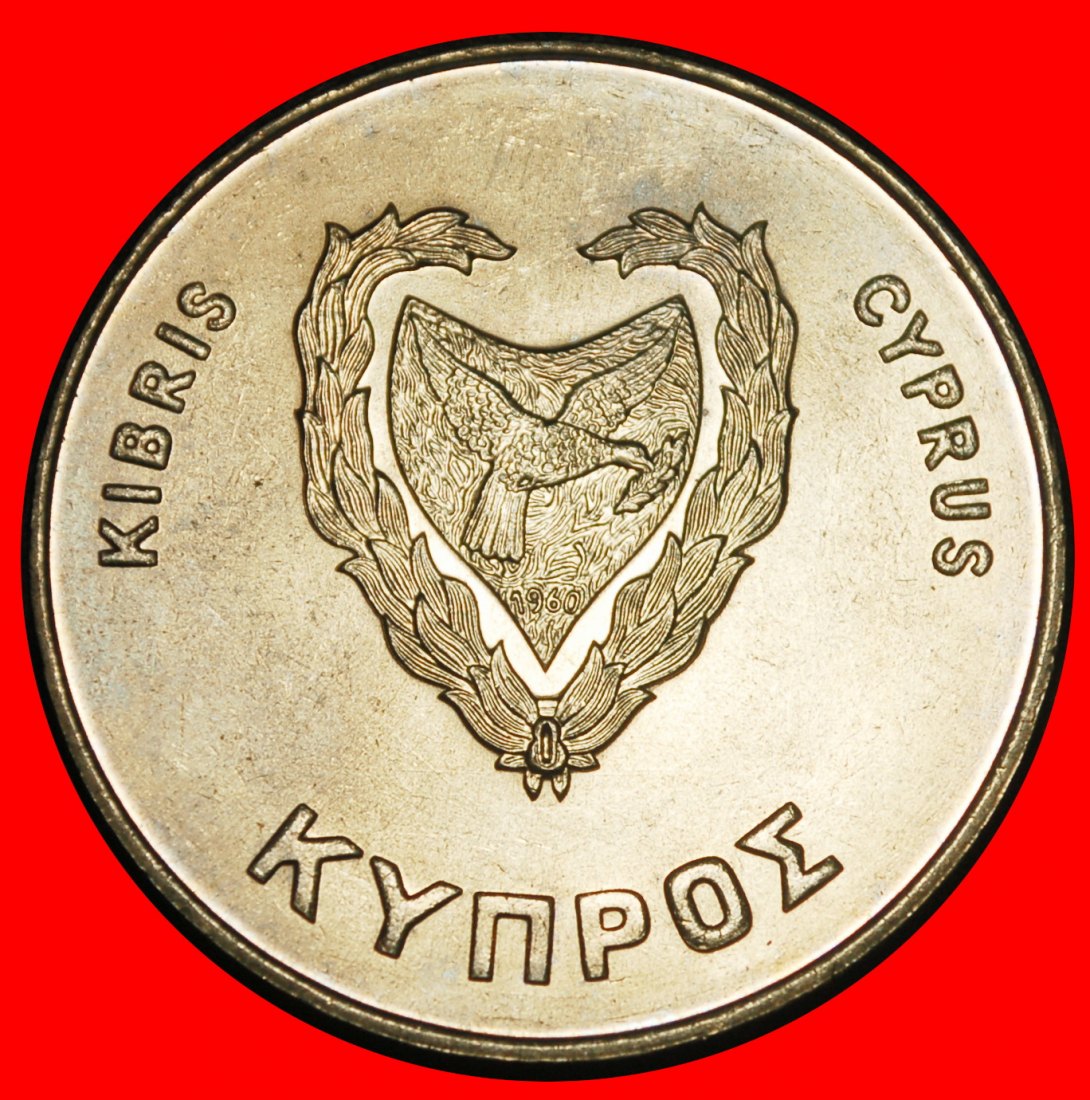  Ⰿ GREAT BRITAIN: CYPRUS ★ 500 MILS 1980! THE USSR OLYMPICS! UNC MINT LUSTRE!★LOW START ★ NO RESERVE!   
