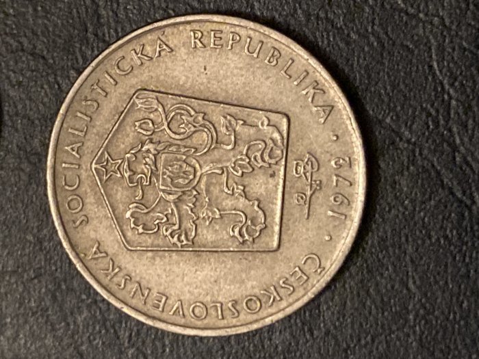  Münze Münzen Umlaufmünze Tschechoslowakei 2 Kronen 1972   